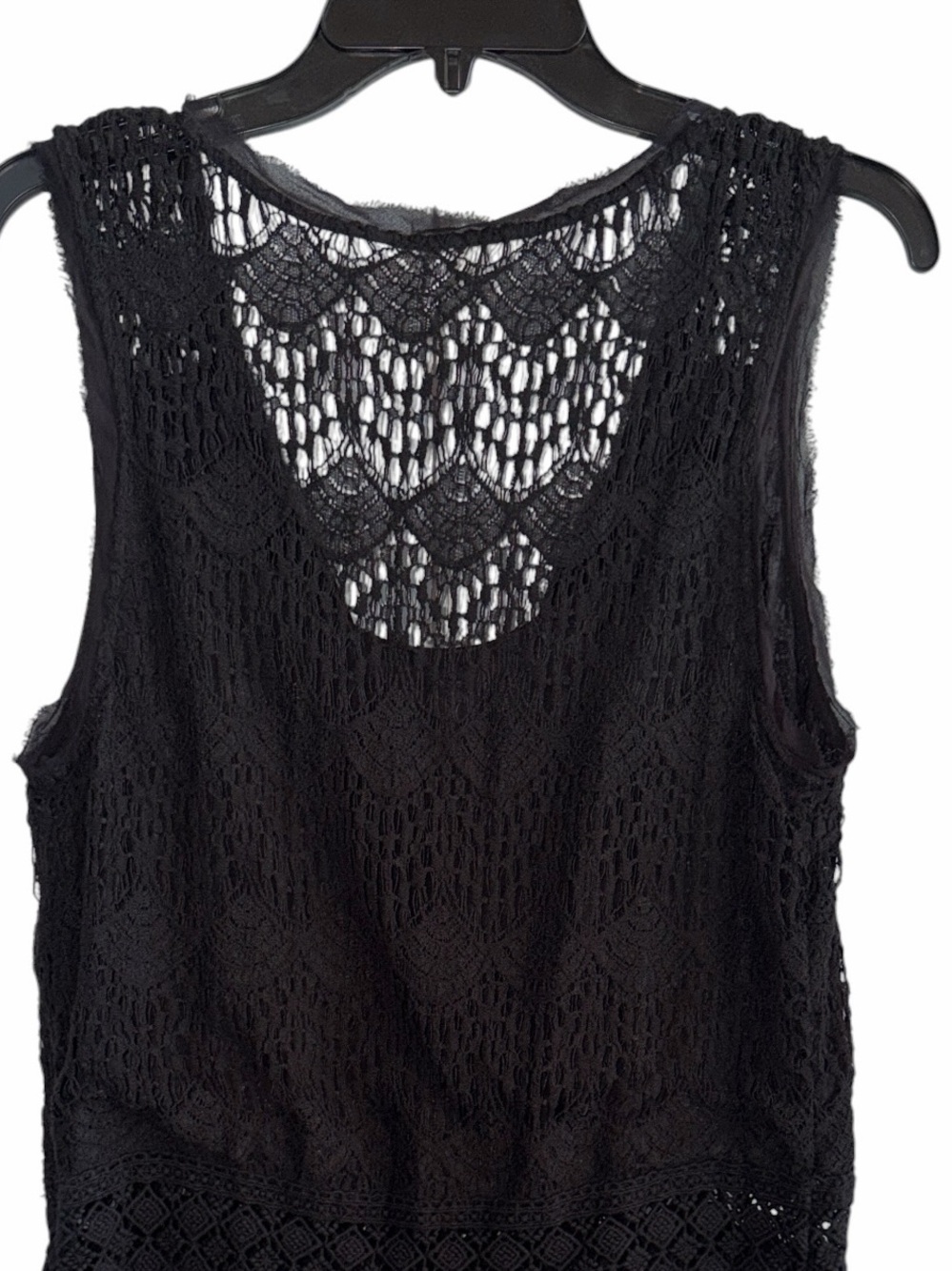Free People First Bloom Sleeveless Lace Crochet Dress Size XS - Picture 6 of 10